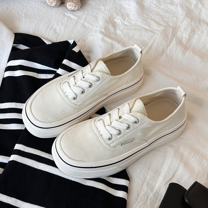 Kvinder Fritids Snøreplade Sneakers Stilla