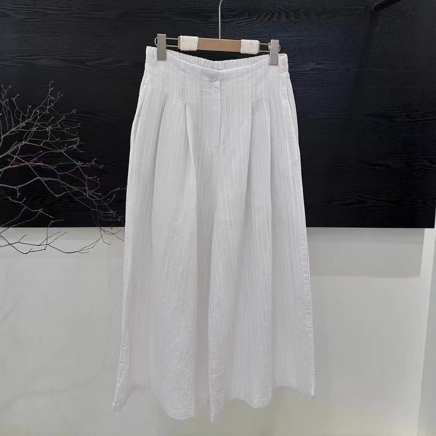 Femme Bred Teksturiseret Bukser Stilla