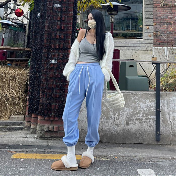 Dame behagelige sweatpants med elastisk talje Stilla