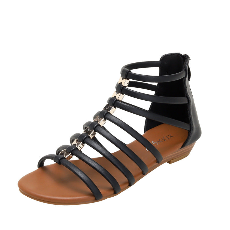 Dame gladiator sandaler i elegant design med dekorative elementer Stilla
