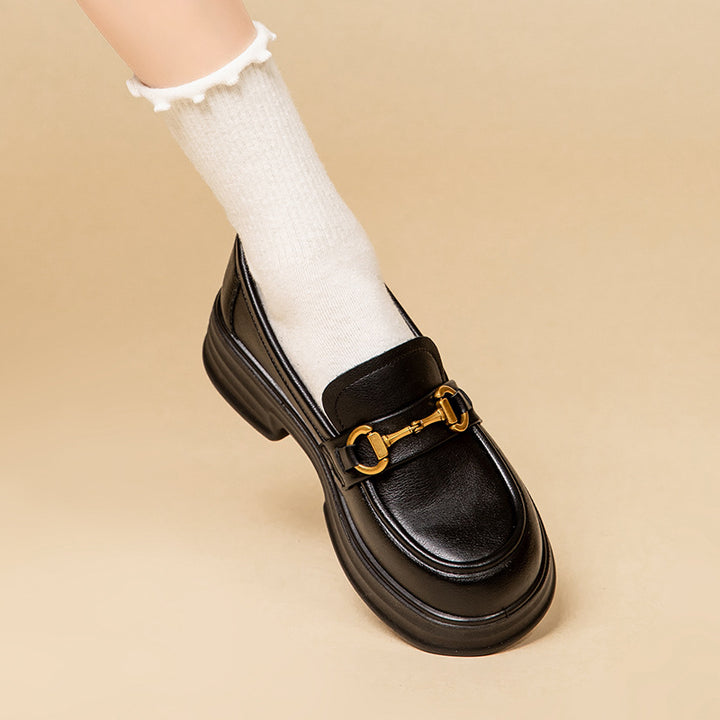 Femme Chic Kæde Detalje Slipper Stilla