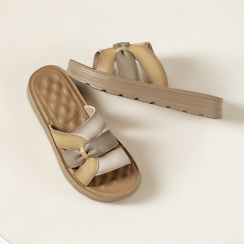 Femme Platform Slip-On Sandaler Stilla