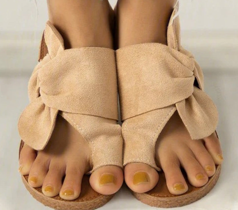 Dame stilfulde korksål-sandaler med remme Stilla