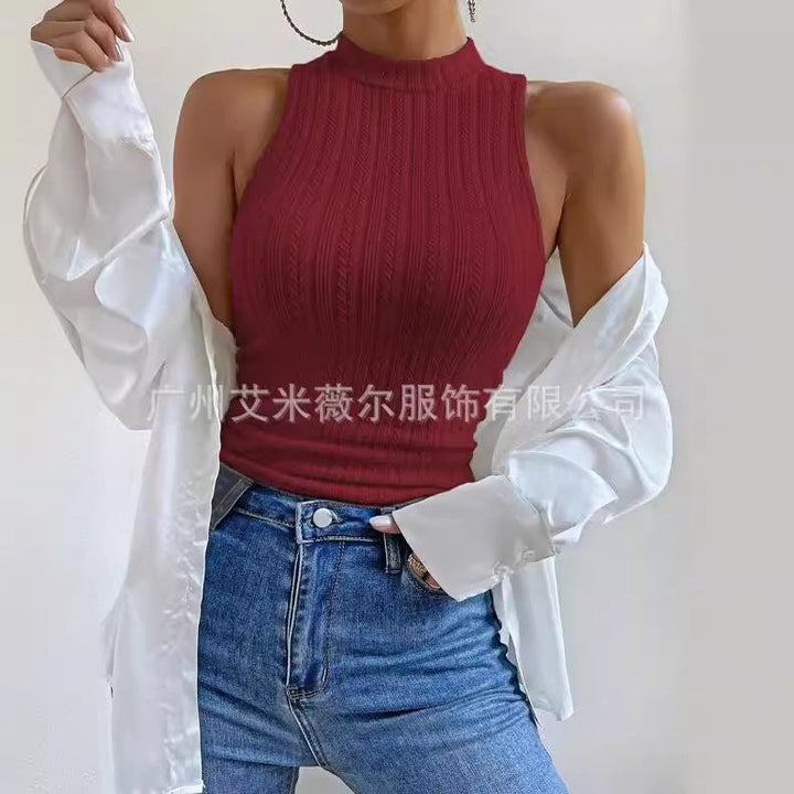 Stilla | Casual Strik Rund Hals Vest