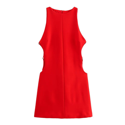 Stilla | Trendy Åben Design Sommer Mini Kjole