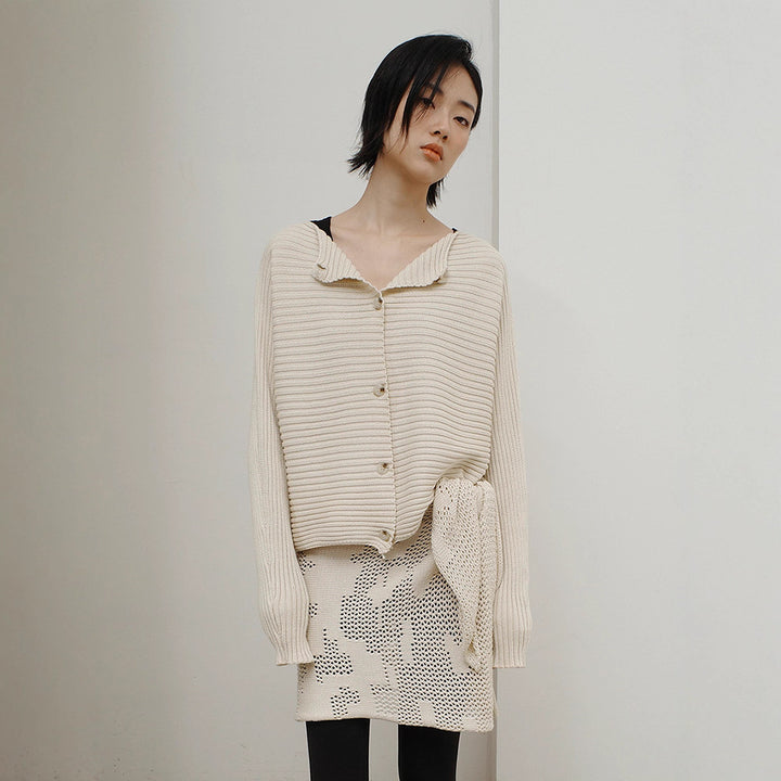 Kvindernes hyggelige og stilfulde strikket sweater Stilla