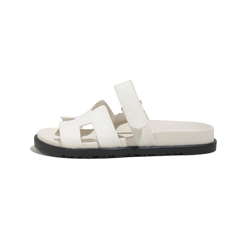 Dame Stilige Relax-Sandaler med fashionable synligt design Stilla