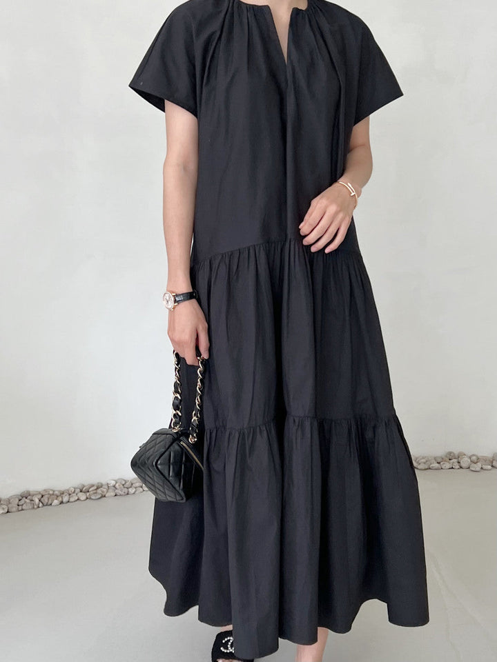Stilla | Midi Skirt med Volanter