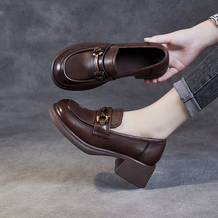 Femme Chunky Hælekilers Loafers Stilla