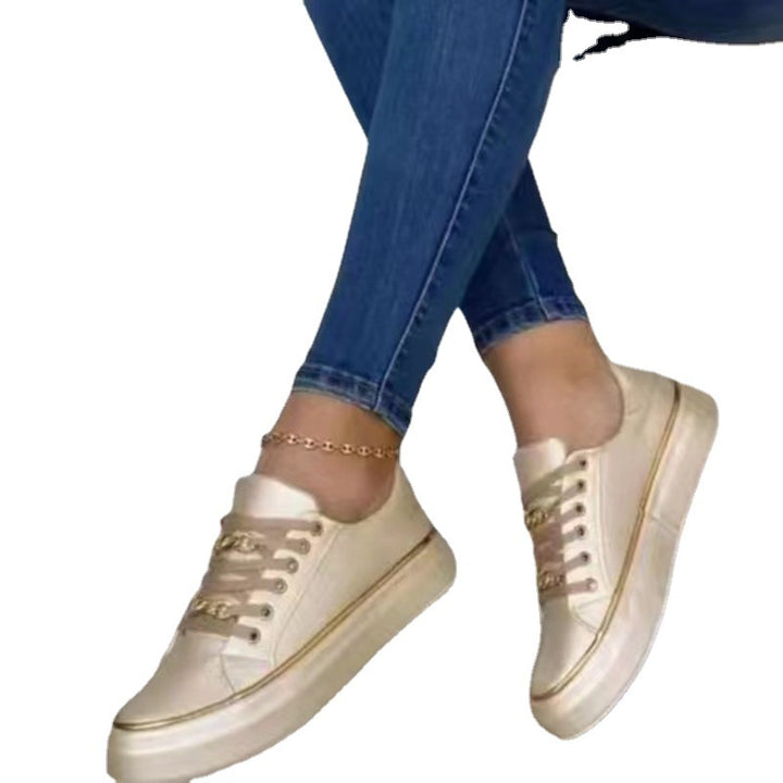 Dame Mode Sneakers med luksuriøse detaljer Stilla