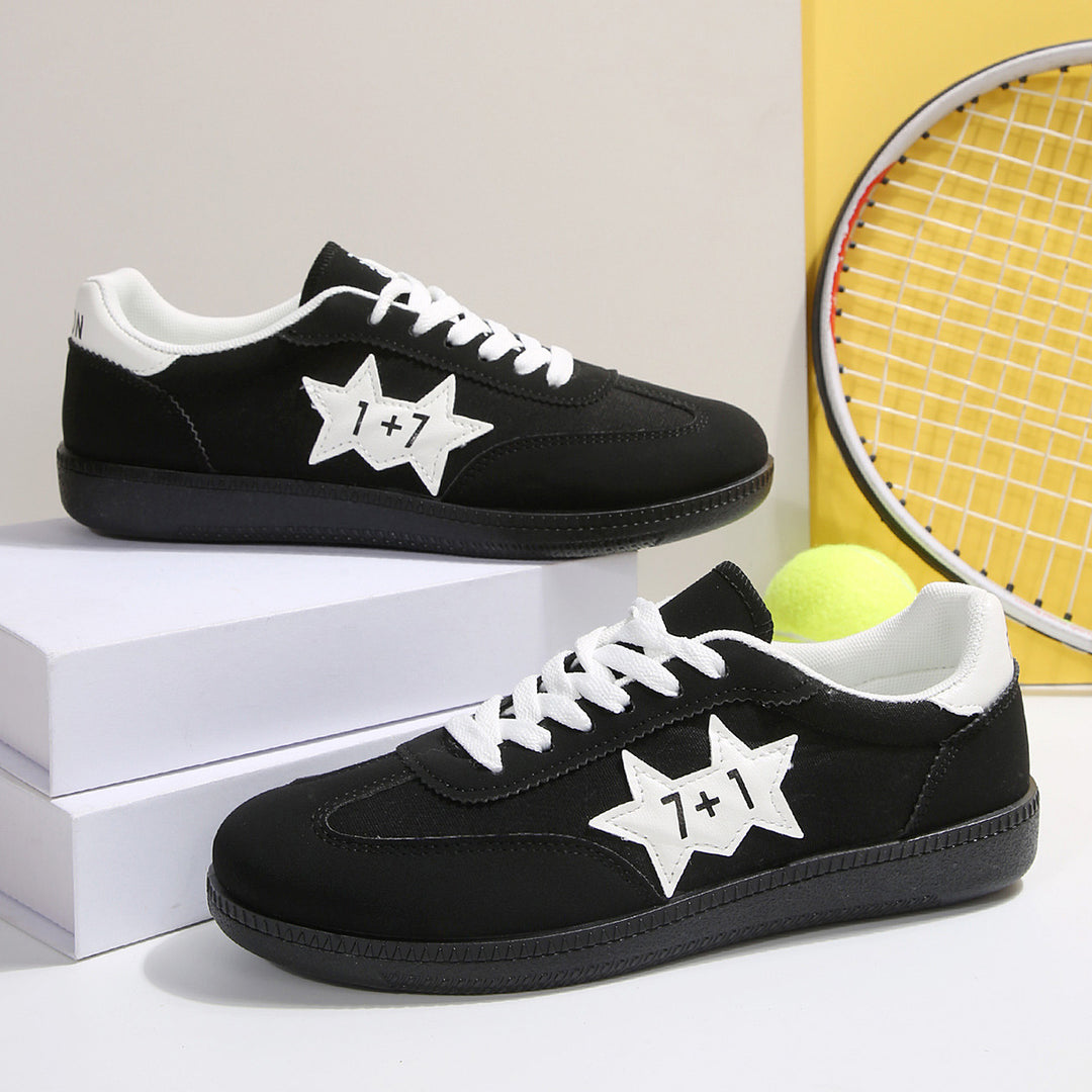 Dame Sporty Sneakers med modigt stjernemotiv Stilla