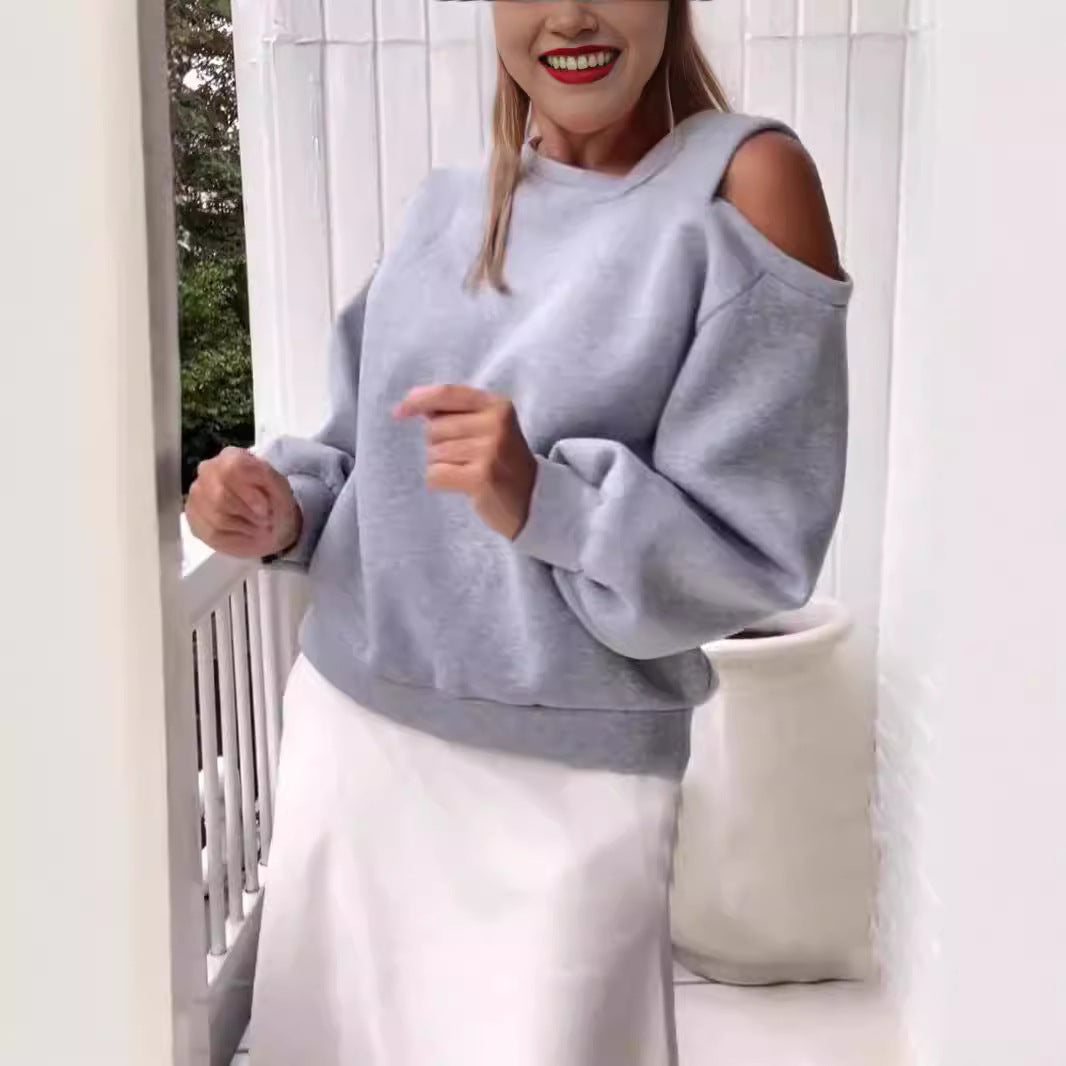 Dame Oversize Sweatshirt med elegant snit Stilla