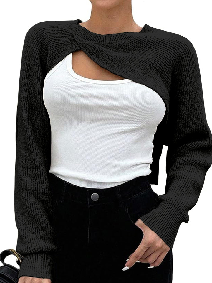 Dame Modisk Strikpullover Stilla