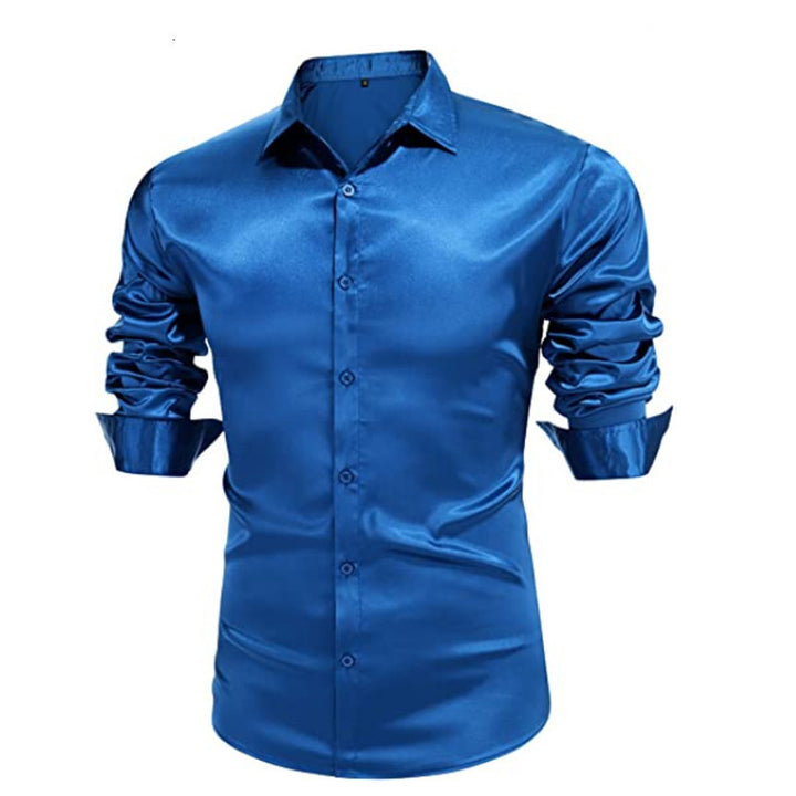 Herrer elegant og blank skjorte Stilla