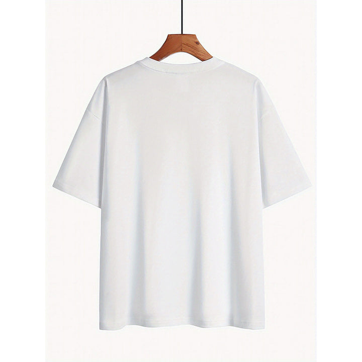 Dame T-shirt med floralt tryk Stilla