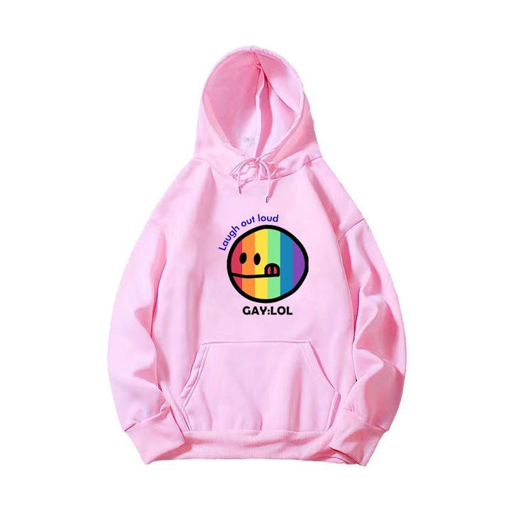 Kvinder hoodie med farverig grafisk print Skovae