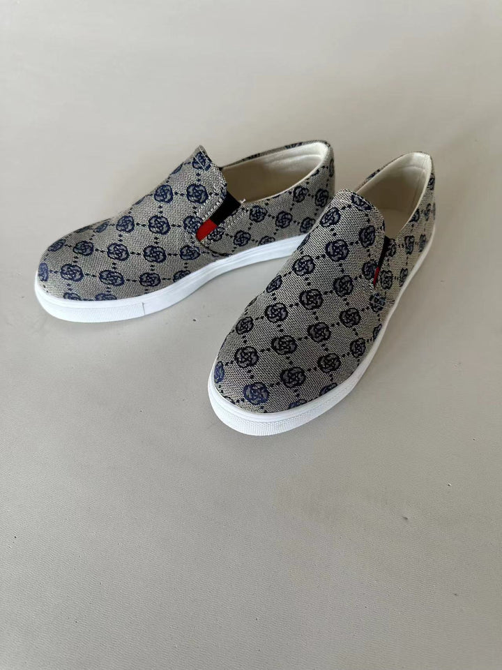 Dame Slip-On Sneakers med individuelt mønster og skridsikker sål Stilla