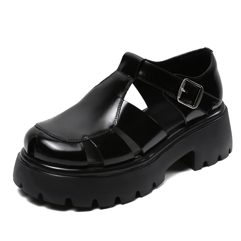 Femme Chunky Platform Spænde Sandaler med åbent design Stilla
