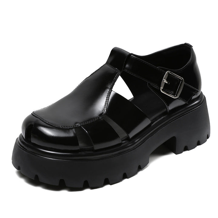 Femme Chunky Platform Spænde Sandaler med åbent design Stilla