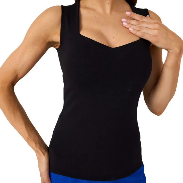 Dame V-hals tanktop Stilla