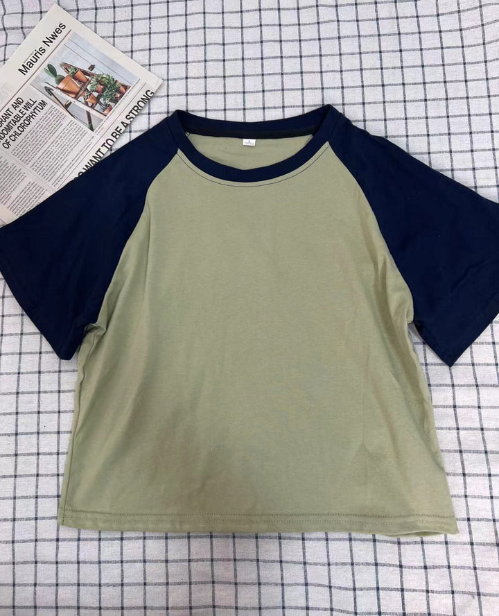 Dame Casual Raglan Ærme-T-shirt Stilla