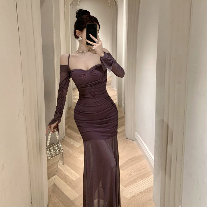 Stilla | Forførende Strapless Bodycon Havfruekjole