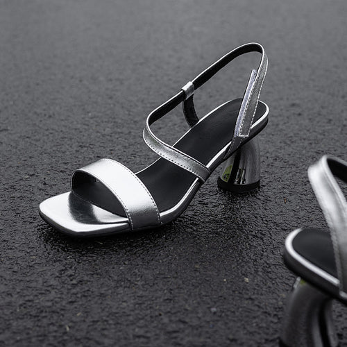 Femme Stilfulde Strappy Blokhæl Sandaler Stilla
