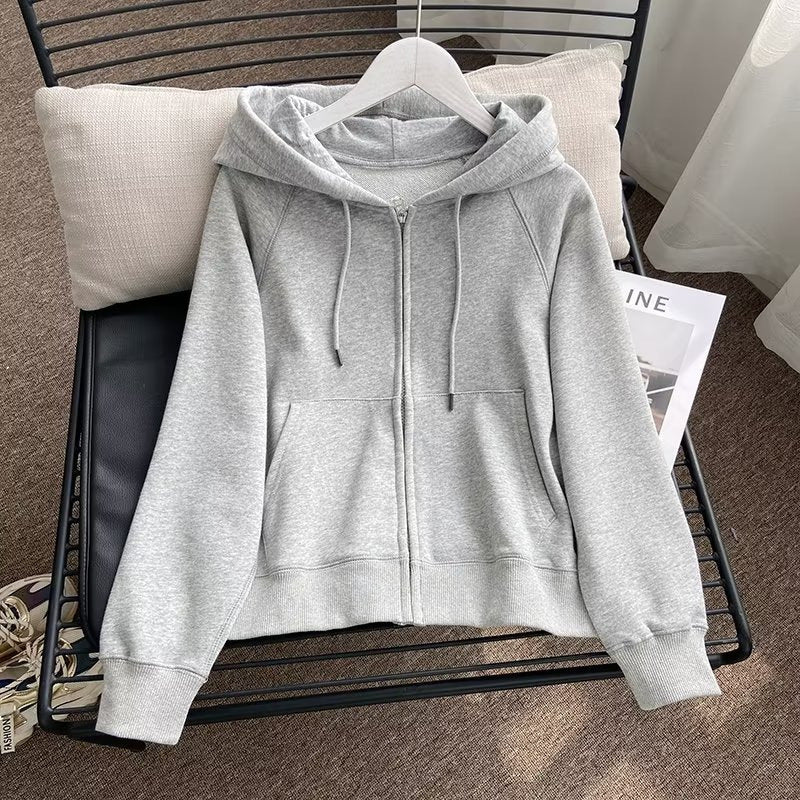 Damer casual hoodie jakke med sporty snit Stilla