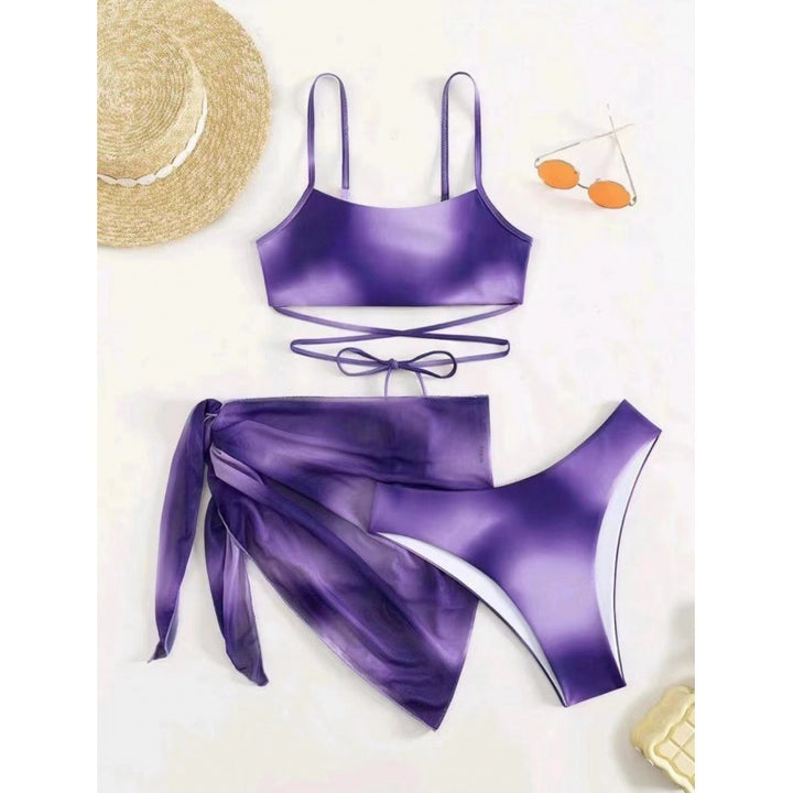 Dame bikini-sæt med elegant indpakningsdetalje og trendy snit Stilla