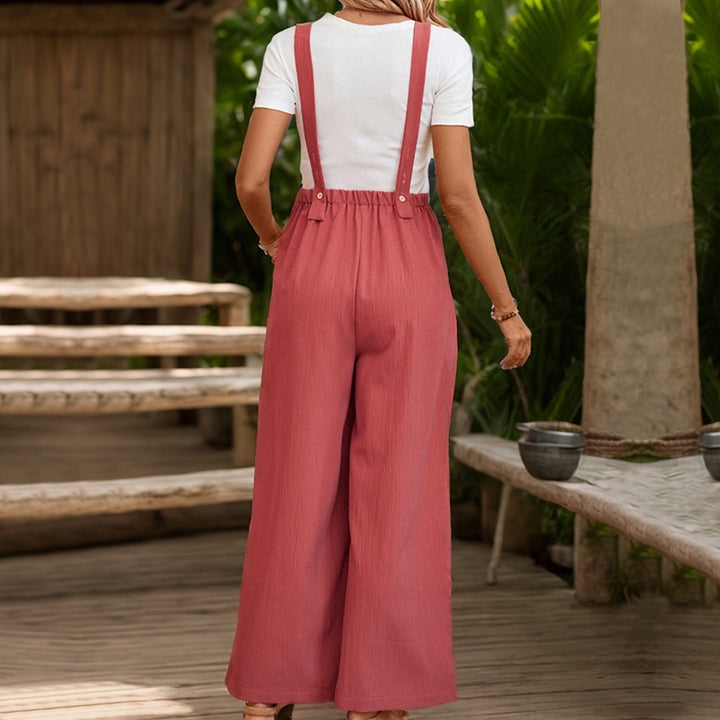 Dame Relaxed Fit Overall Jumpsuit Stilla