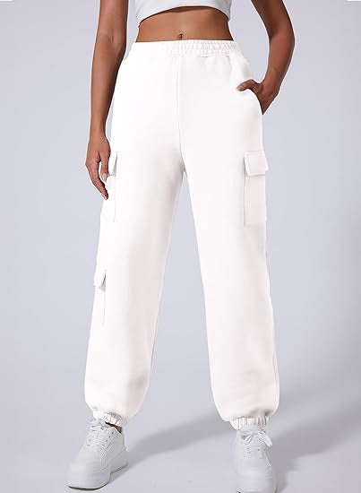Dame Cargo-Style Sweatpants Stilla