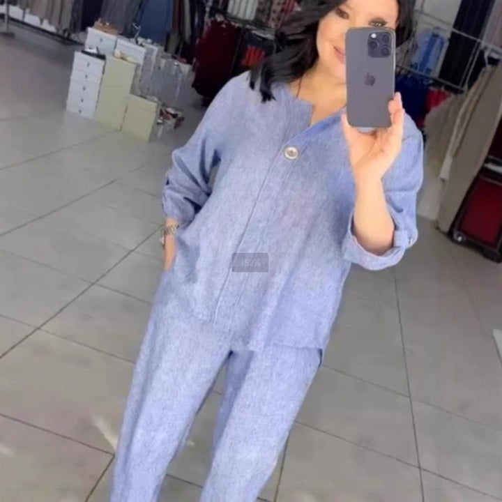 Dame Soft Knit Lounge Sæt Stilla