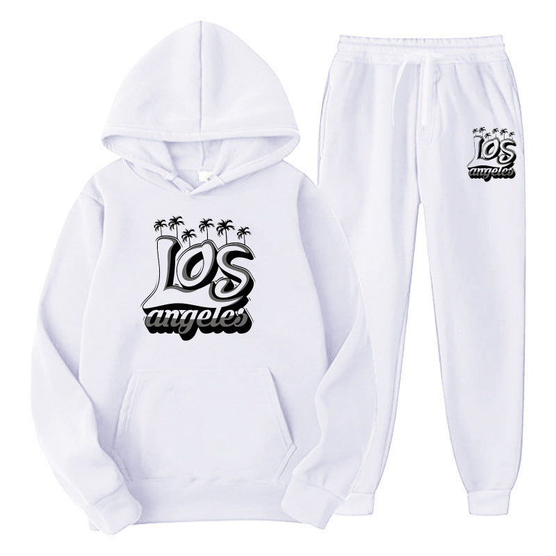 Kvindernes Sporty Hoodie og Joggingbukser Sæt Skovae