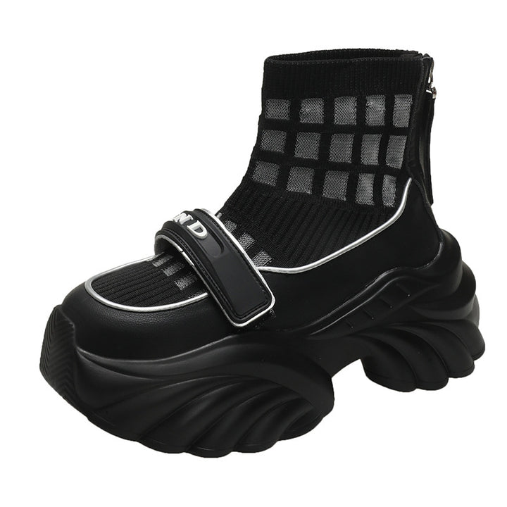 Dame Chunky Sneakersokksko med elastisk overdel og moderne oversized design Stilla