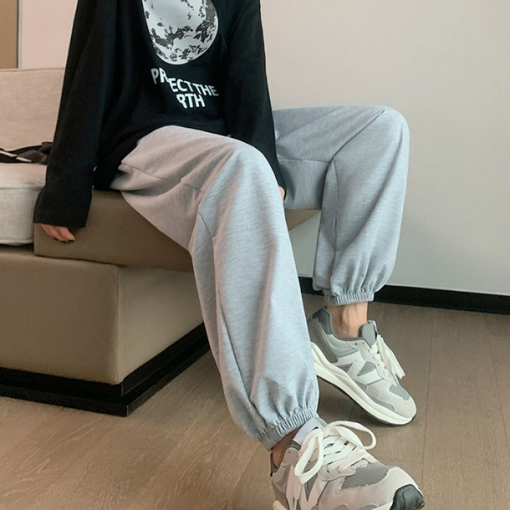Damer Komfortable Sweatpants med Elastiske Mansjetter Stilla