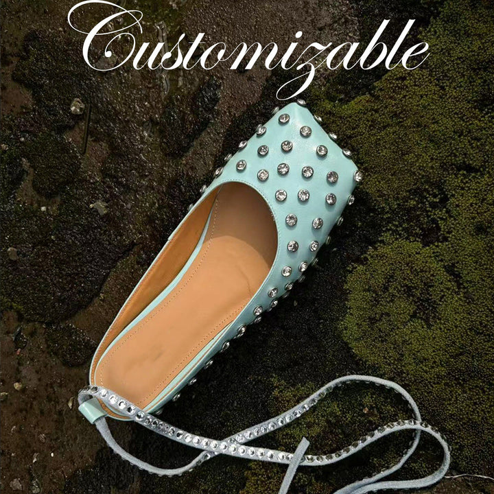 Femme Dekoreret Flade Mules Stilla
