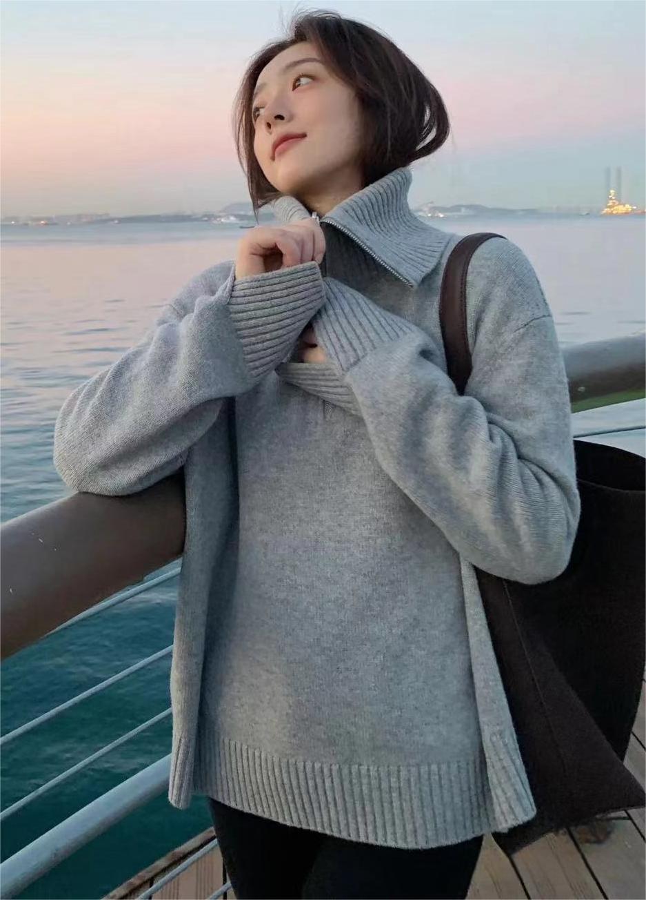 Kvinders Premium Strikket Sweater Stilla