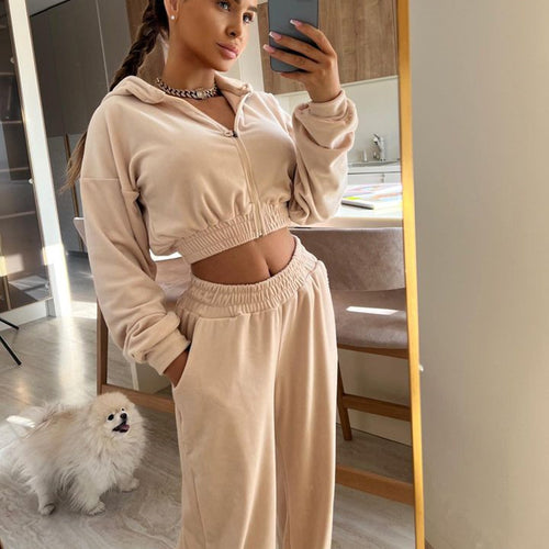 Kvinders afslappede jumpsuit med kort top og bred ben Skovae