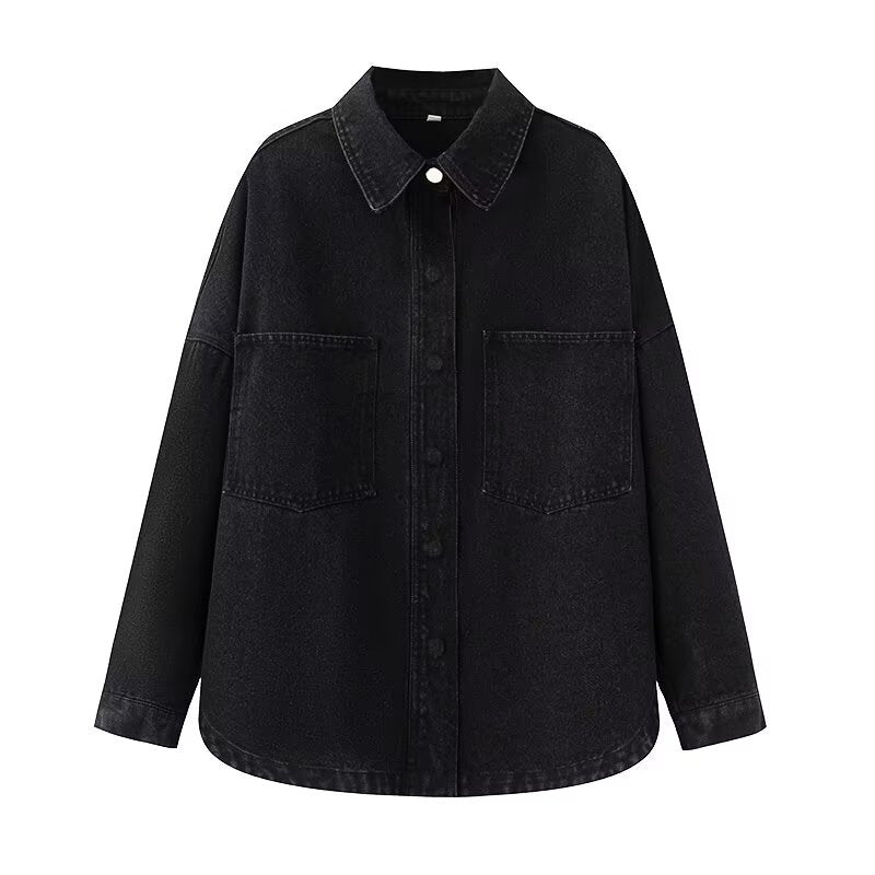 Femme Oversized Denim Utility Jakke Stilla
