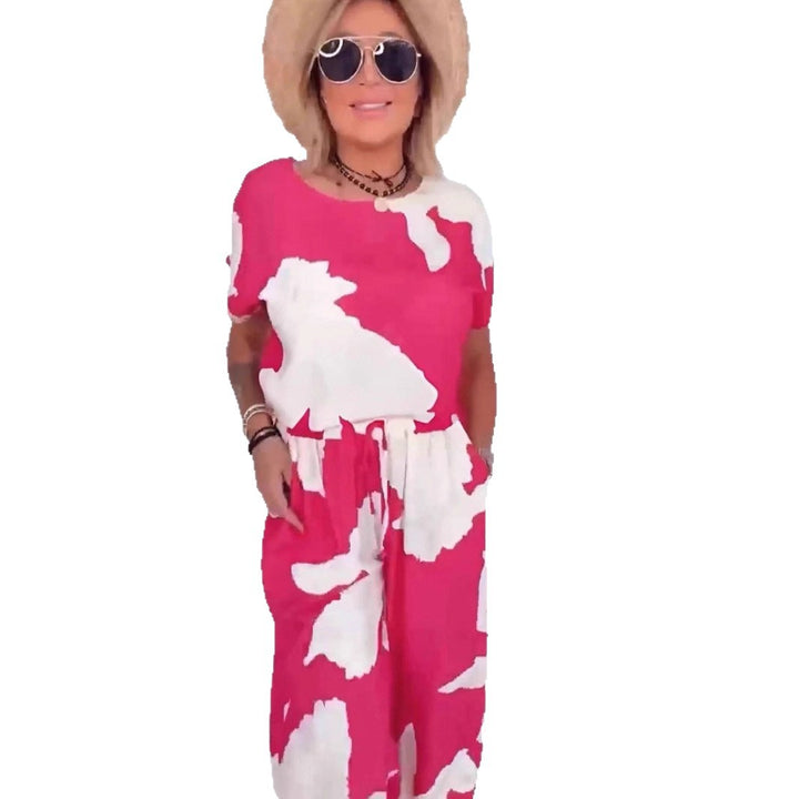 Dame Fritid Trykt Overall Stilla