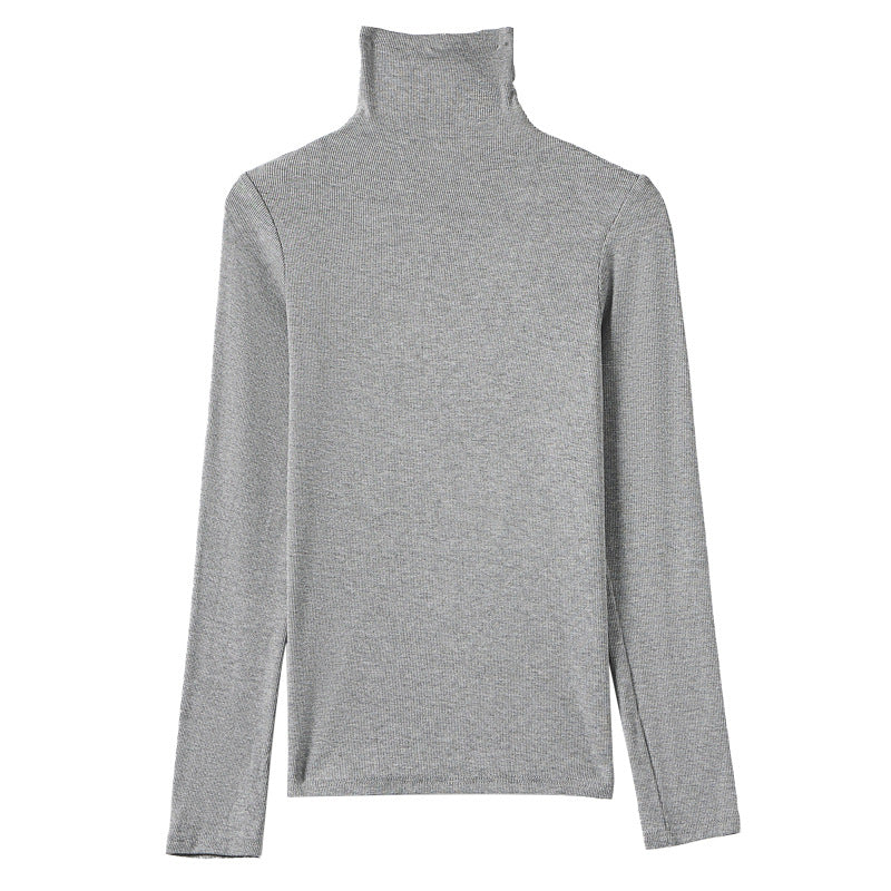 Dame Langærmet rullekravepullover Stilla