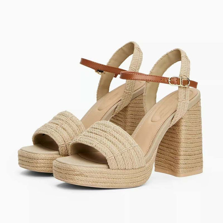 Femme Højtydende Plattform-Sandaler Stilla