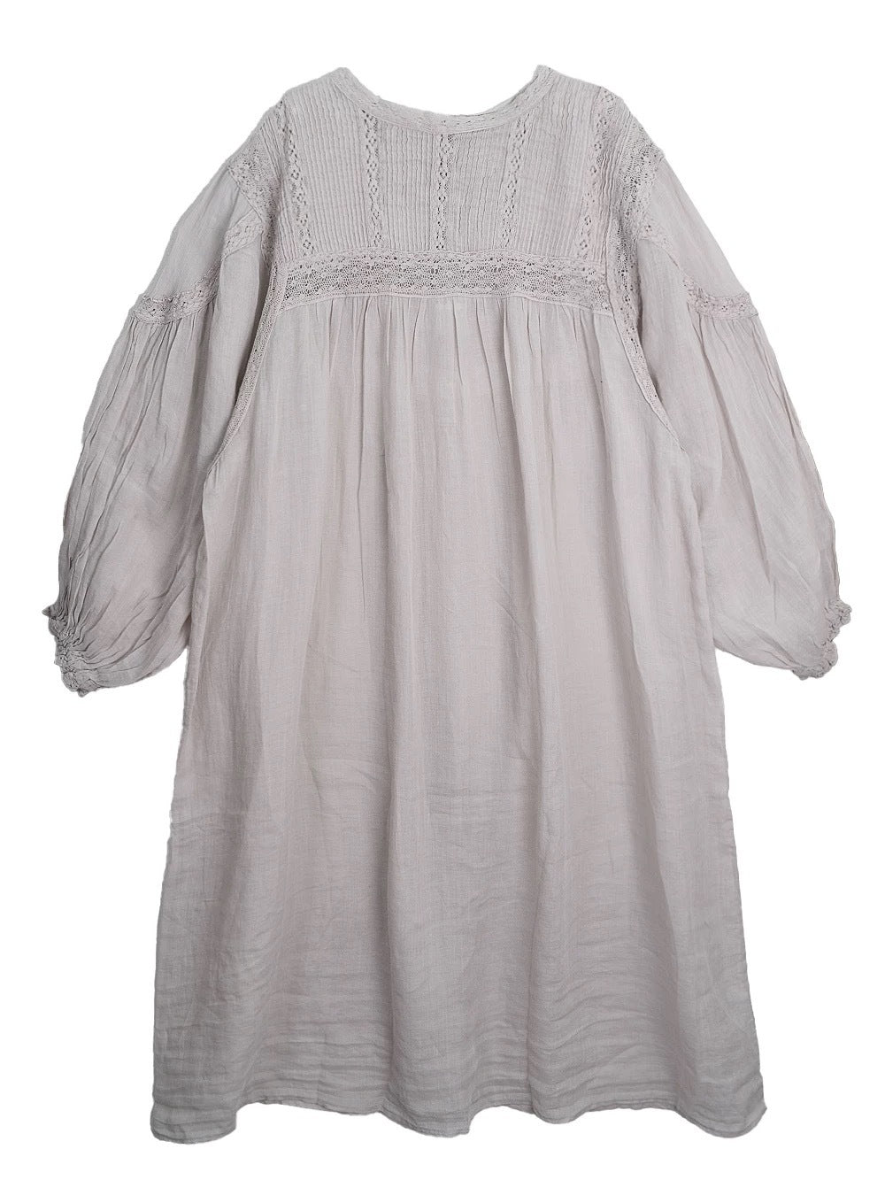 Femme Bohemian Lange Ærmer Maxi Kjole Stilla