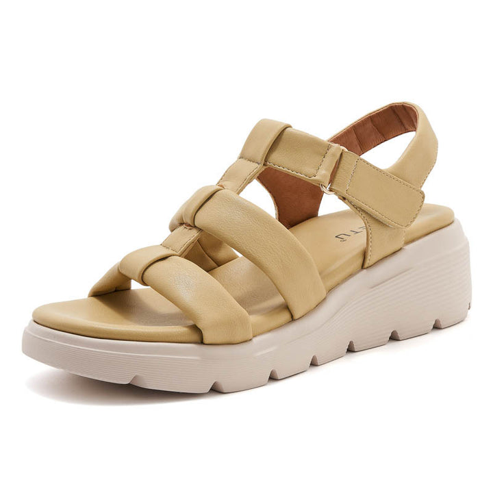 Dame komfort sandaler med fashionable remme Stilla