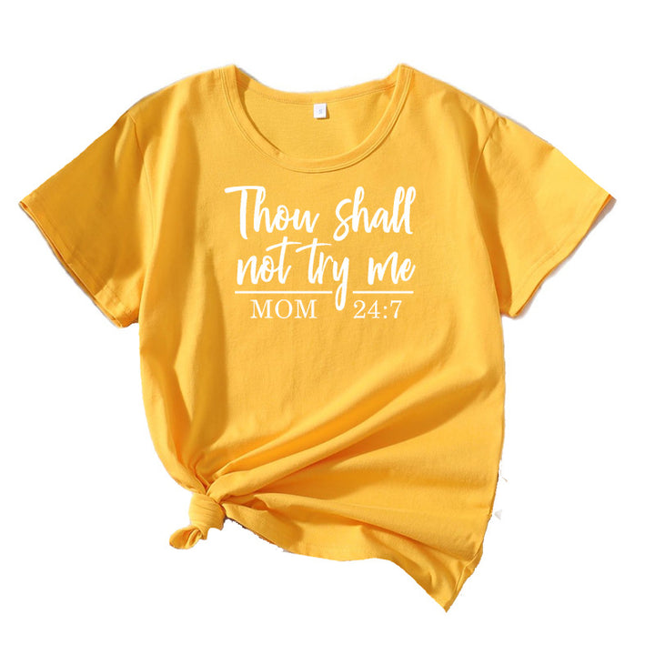 Kvinder Motivationssprog Grafik T-Shirt Stilla
