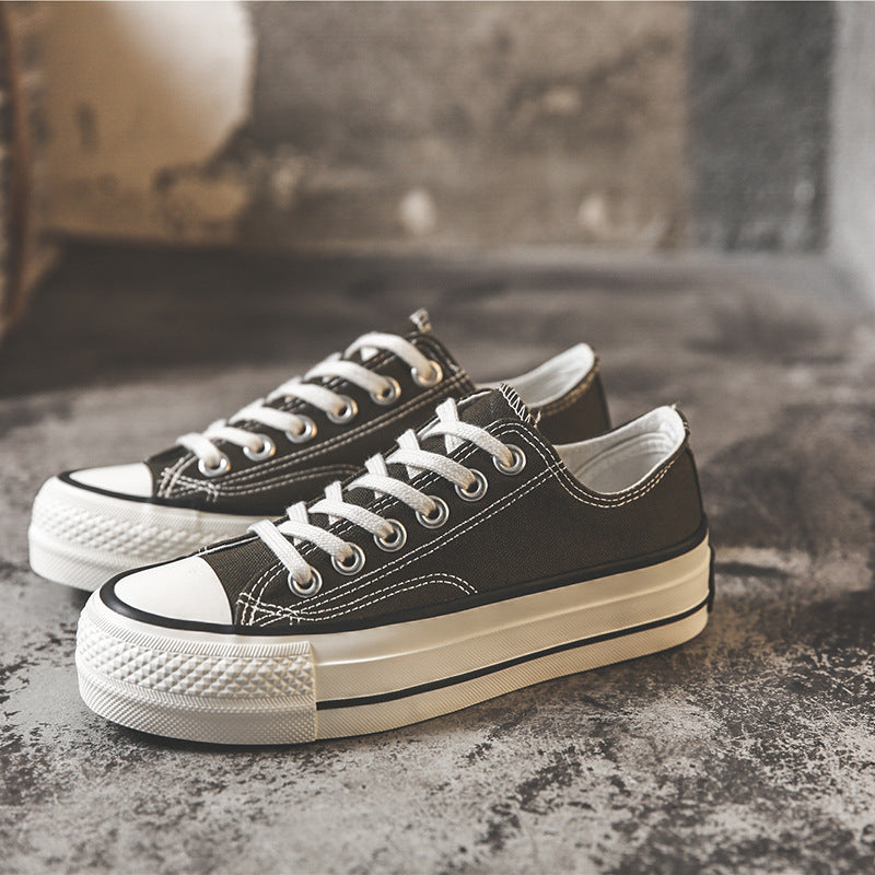 Dame platform sneakers med robust overdel og stabil sål Stilla