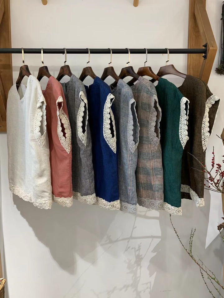 Femme Elegante Spidsetop Tunika Stilla