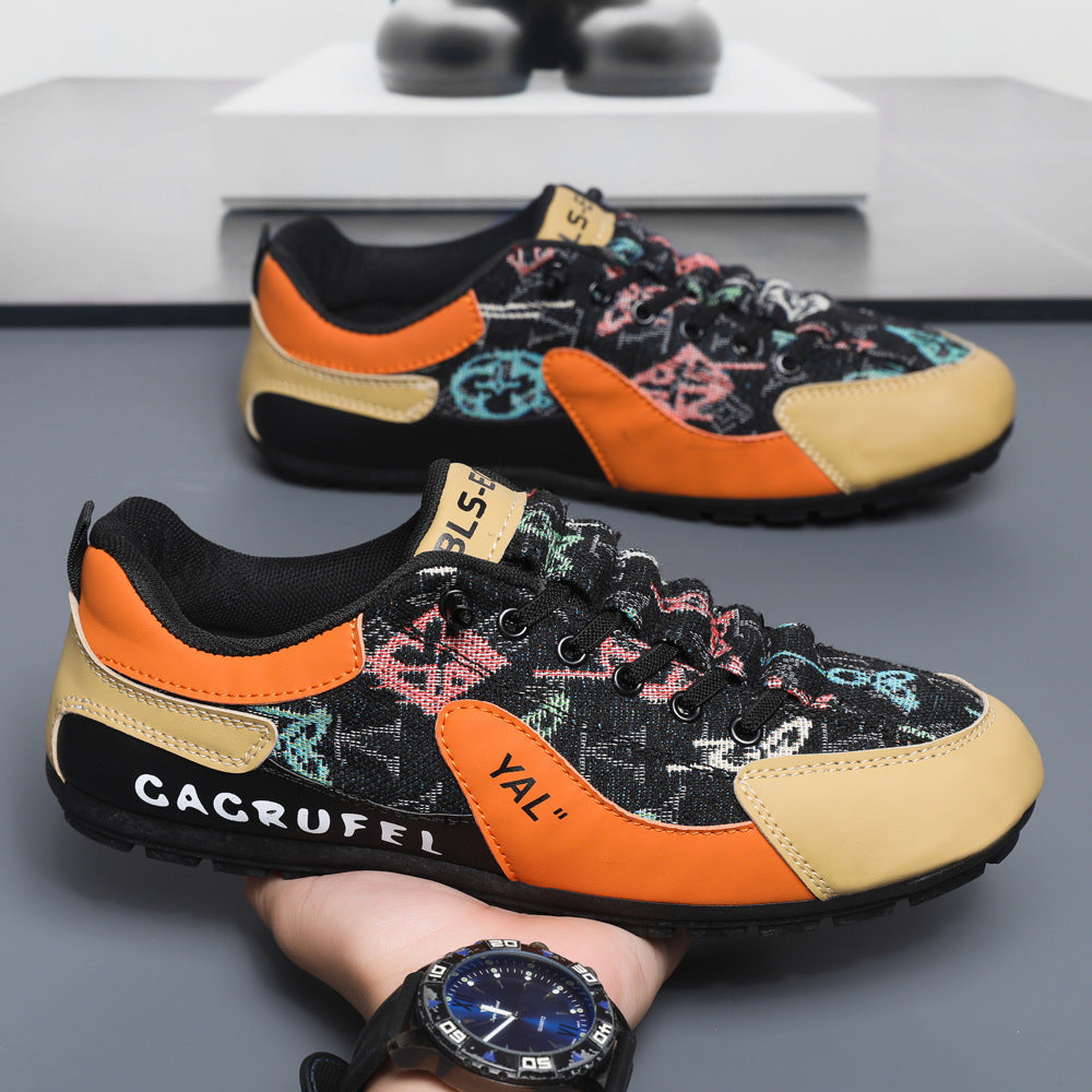 Femme Sporty Multi-Texture Atletik Sneakers Stilla