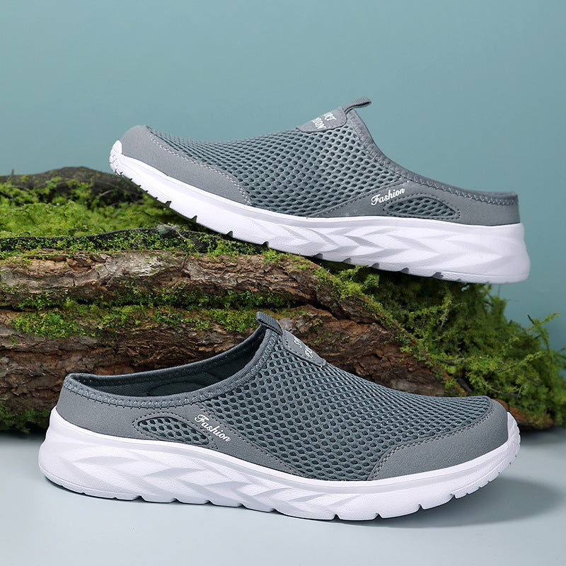 Herrer Letvægts Åndbare Slip-On Gå Sko Stilla