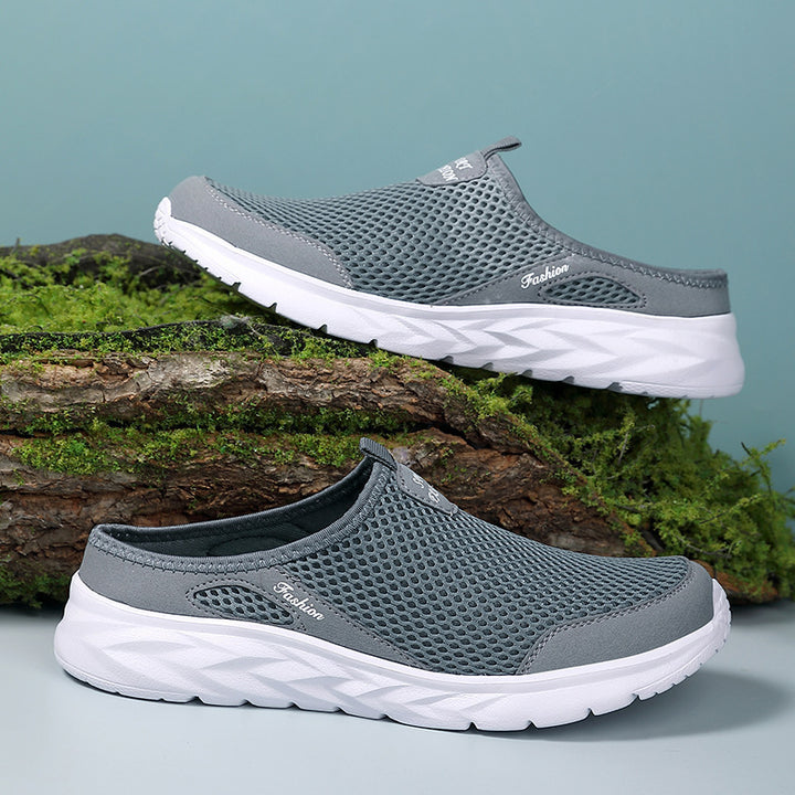Herrer Letvægts Åndbare Slip-On Gå Sko Stilla